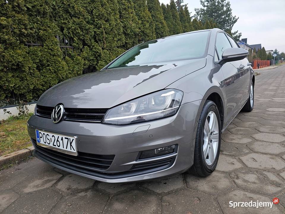 VW Golf VII 14 TSI 122 2013 r Zarej Bogate sprzedam