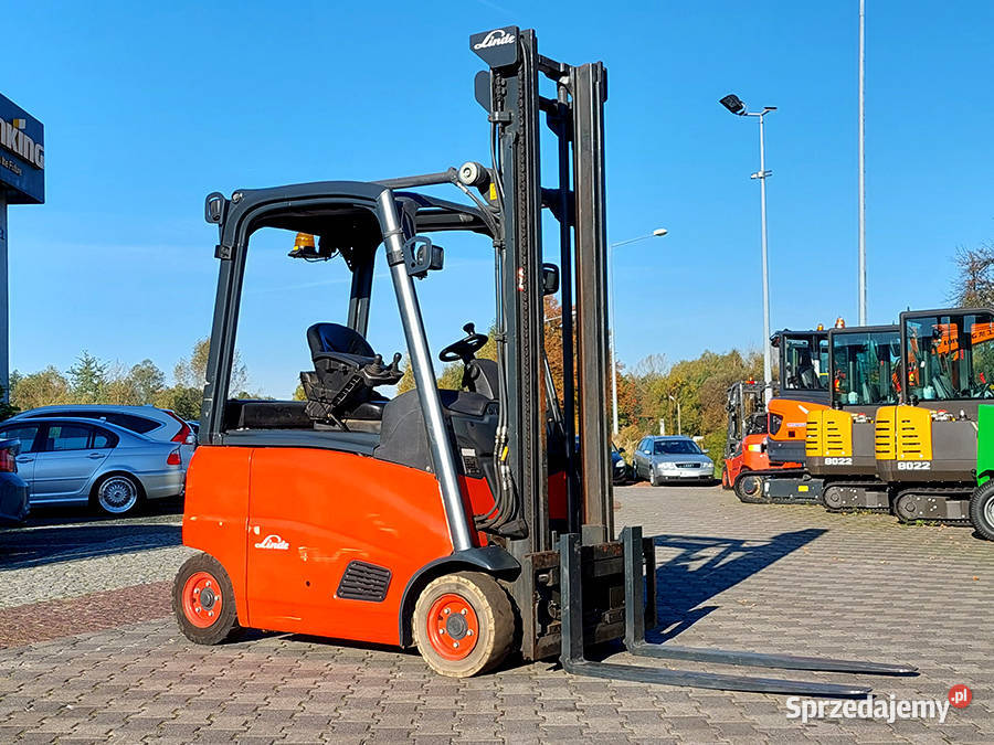 wózek widłowy elektryczny Linde E16PH01 16 t małopolskie