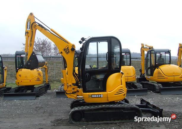 Minikoparka JCB 8032 ZTS 2006 Niepołomice