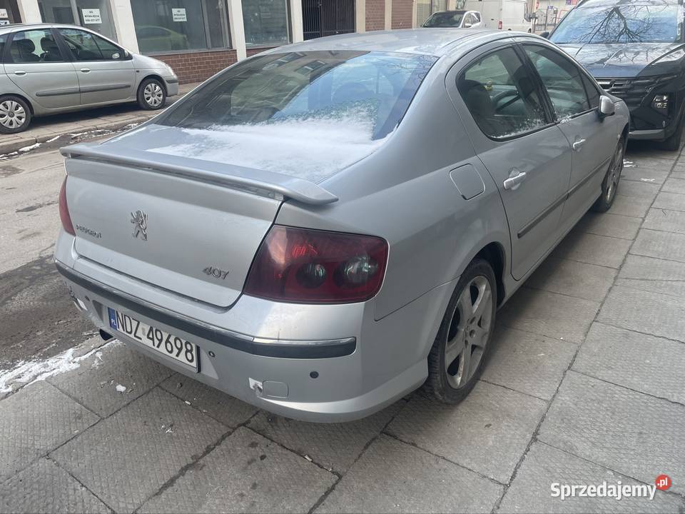 Peugeot 407 diesel mazowieckie Płock