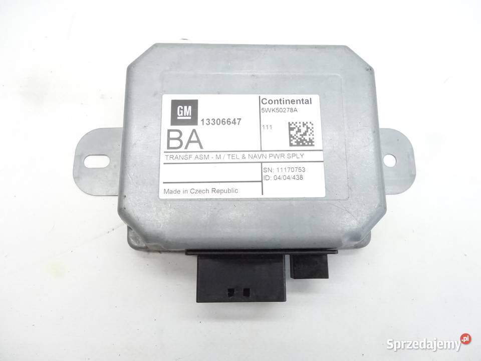 OPEL ASTRA IV MODUL NAWIGACJI GM 13306647BA osobowe Komputery Przemęt sprzedam