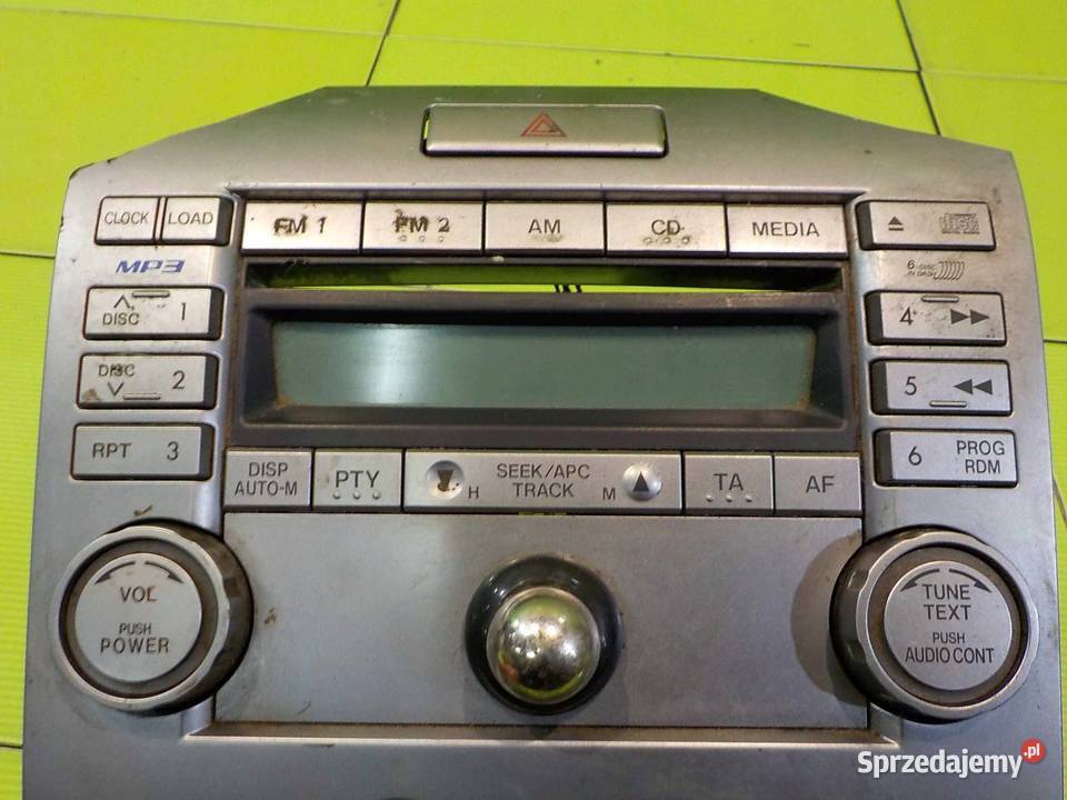 FORD RANGER IV 07r panel radia UR5666DSX osobowe Panele sterowania, przełączniki mazowieckie