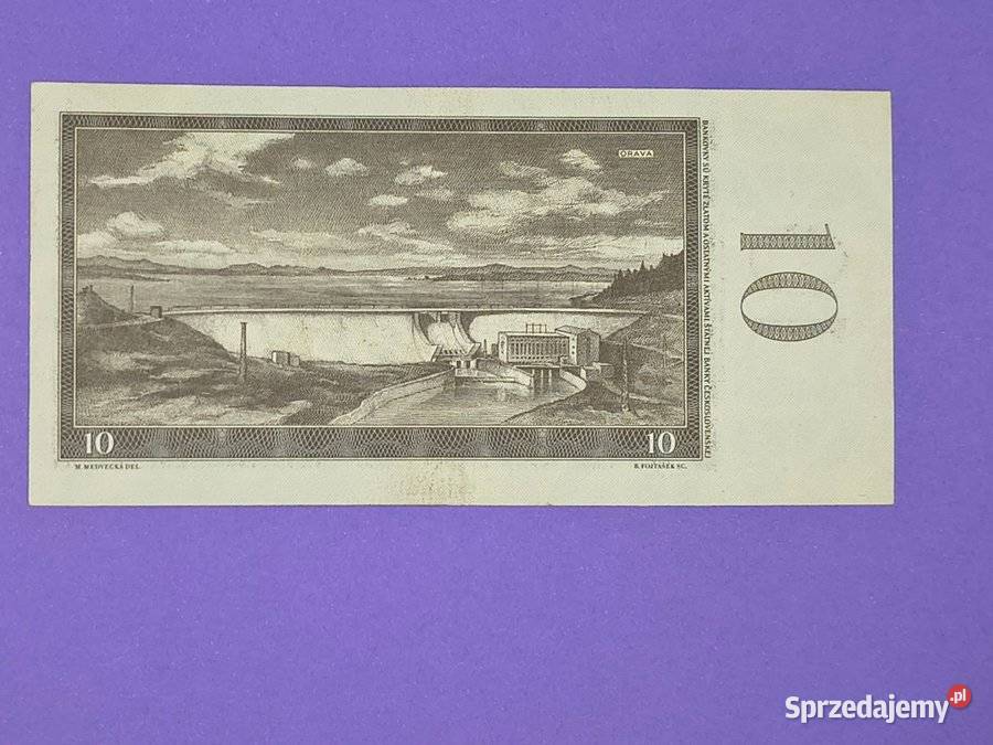 10 czechosłowackich koron z 1960 roku Rzeszów