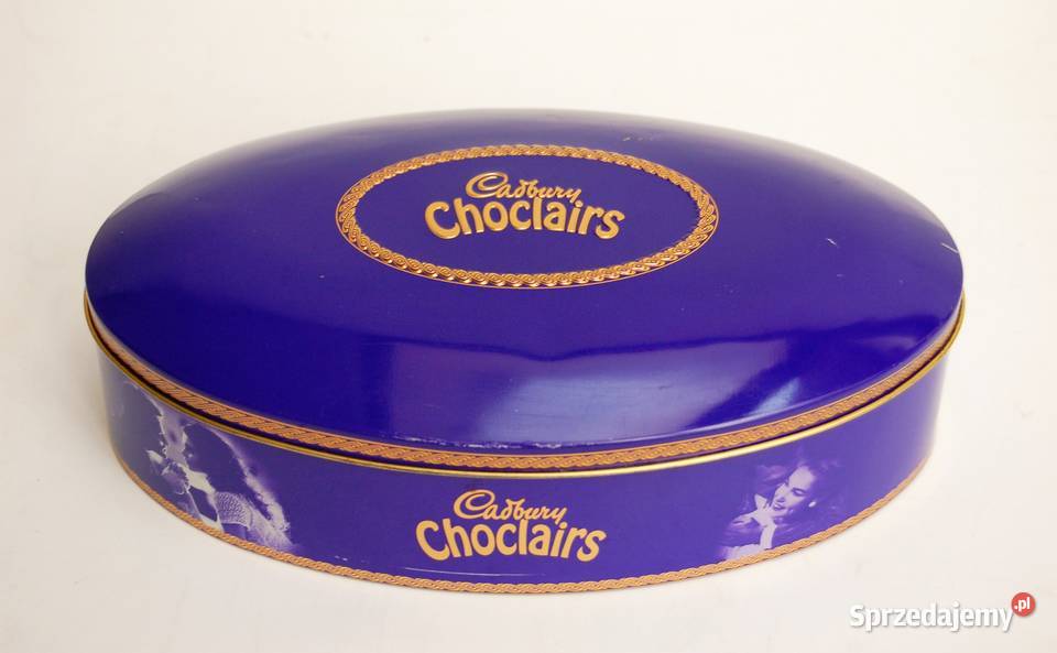 Stara puszka na cukierki Cadbury Choclairs Lublin