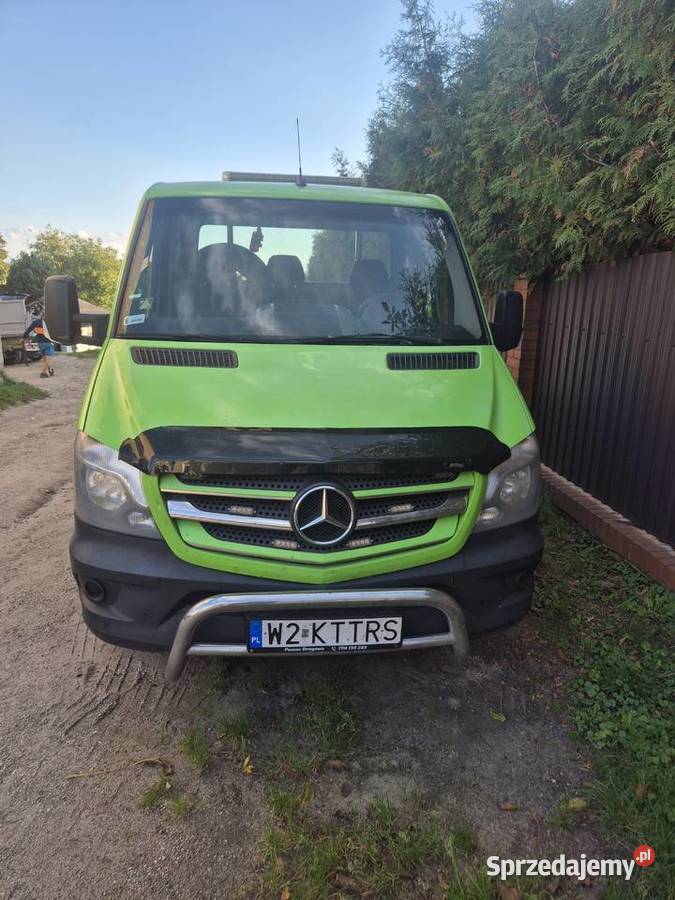 Autolaweta Mercedes sprinter 906 2.7 zamiana suv wywrotka minikoparka