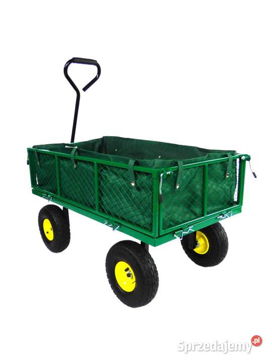 Wózek ogrodowy transportowy przyczepka Otwierane Krzepice