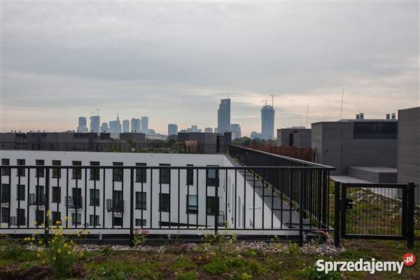 Bezpośrednio z dwupoziomowym tarasem na dachu balkon mazowieckie Warszawa