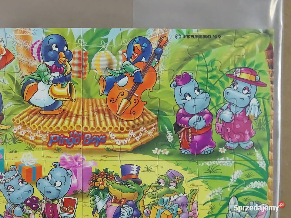 Stare Puzzle Kinder Surprise Ferrero 1999 Biłgoraj sprzedam