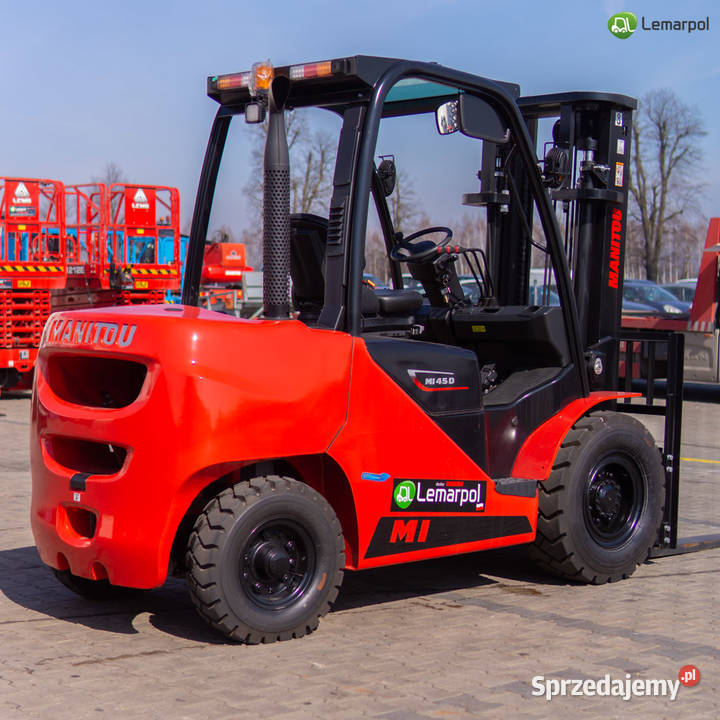 Wózek widłowy Manitou Mi 45 D 33m Diesel Zator