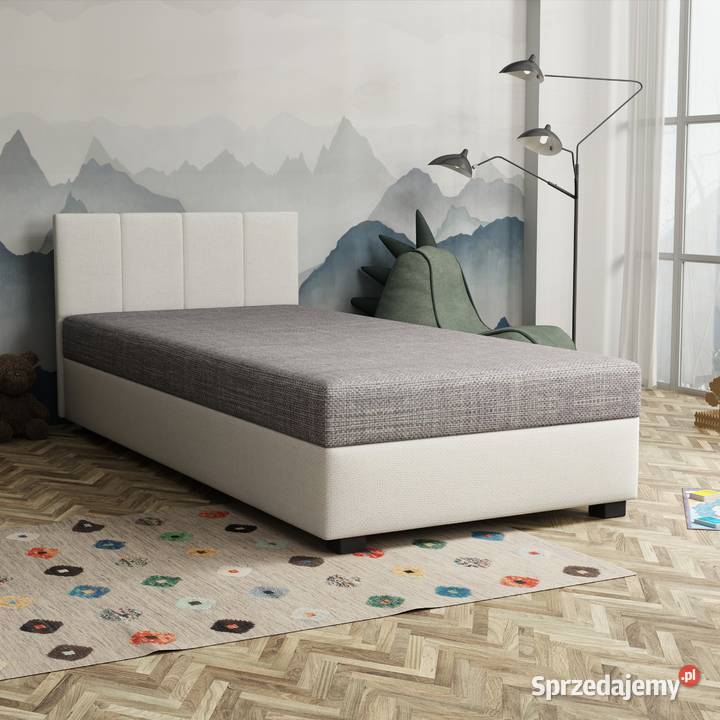 Łóżko Tapczan młodzieżowy jednoosobowy Adel 90x195 Darmowa Dostawa