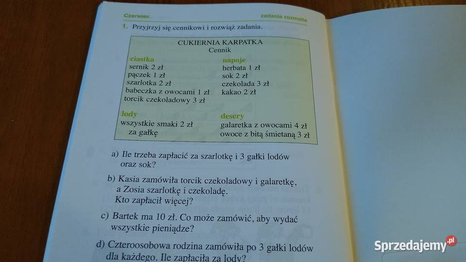 Wesoła szkoła zbiór zadań ucznia klasa 2 Jadwiga pomorskie Gdańsk