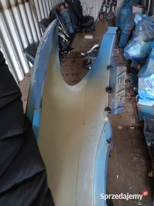 BMW X5 E53 błotnik lewy estoril blau idealny osobowe mazowieckie Warszawa