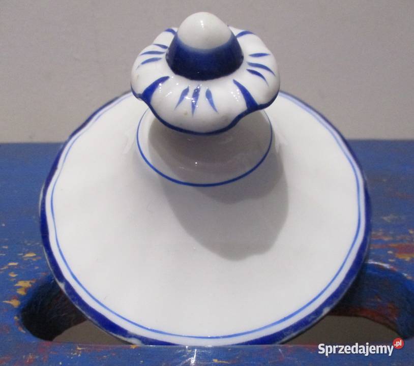 Stara Pokrywka Porcelanowa Dzbanek Cukiernica Nieporęt