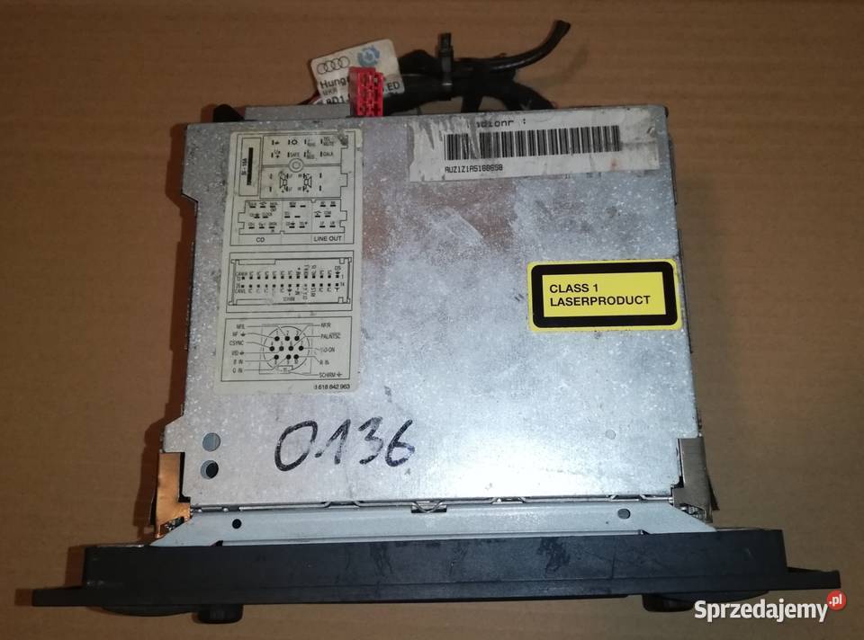 Radio 2 DIN Audi a6 c5 a4 b5 rnsd navigation osobowe Sanok