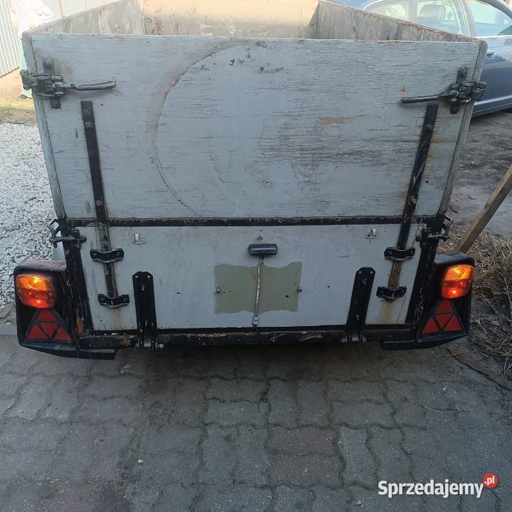 Przyczepka samochodowa lekka dmc 650 komplet towarowe Bydgoszcz