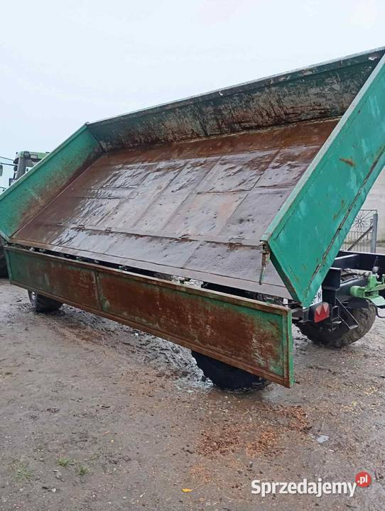 przyczepa wywrotka hl 8011 zarejestrowana Przyczepy rolnicze Przyczepy rolnicze Dworzysko