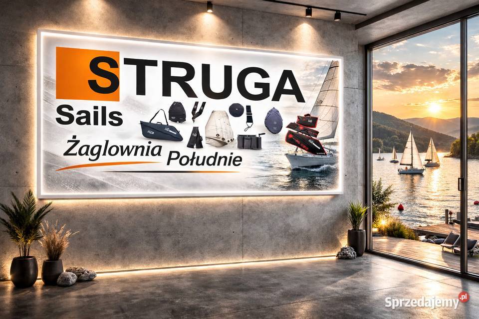 Lazy Bag żagielLazy Jack w całości na grotSTRUGA małopolskie Zakliczyn