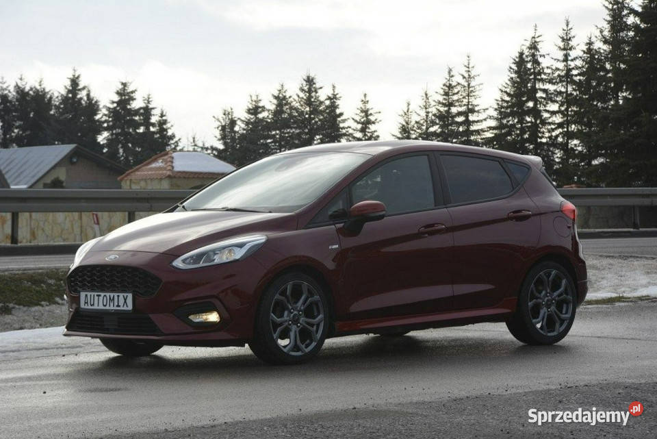 Ford Fiesta 10 EcoBoost STLine android auto car bluetooth Sędziszów Małopolski