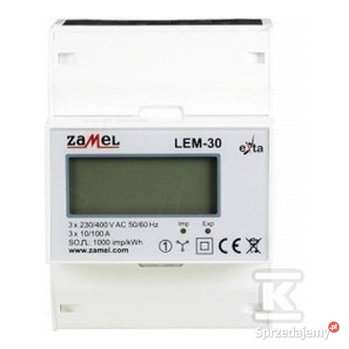 Licznik energii 3FAZ LEM30 Akcesoria sprzedam