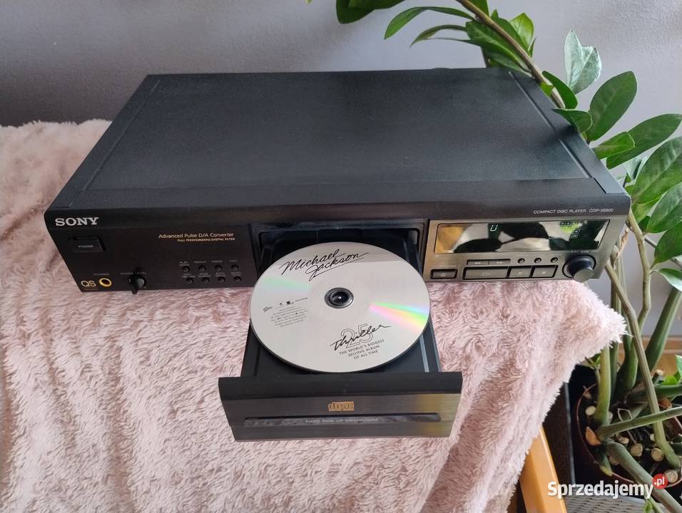 Odtwarzacz CD Sony cdp xe 800 z pilotem Trzebuska