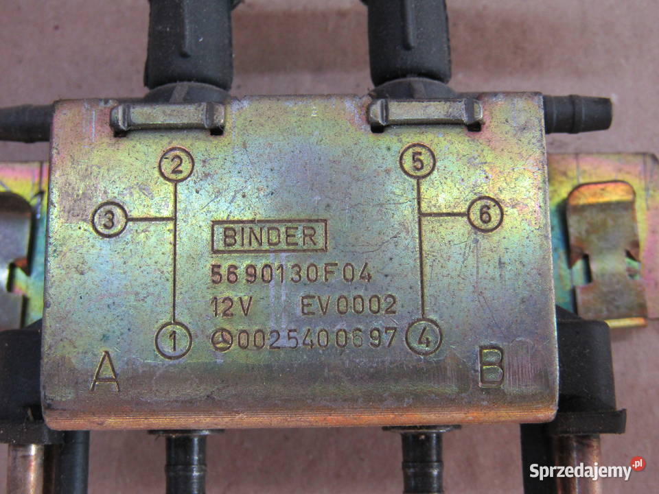 ELEKTROZAWÓR PODCIŚNIENIA MERCEDES BINDER CKL osobowe Mysłaków