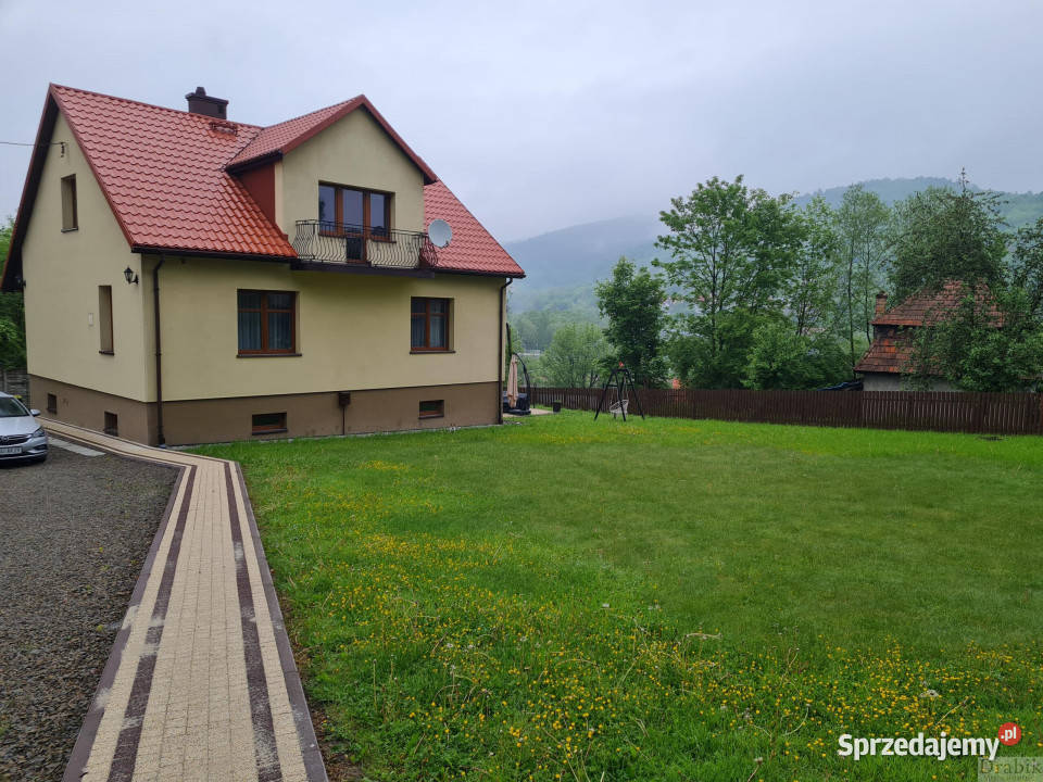 sprzedaży domu wolnostojącego 263m2 Sucha Sucha Beskidzka