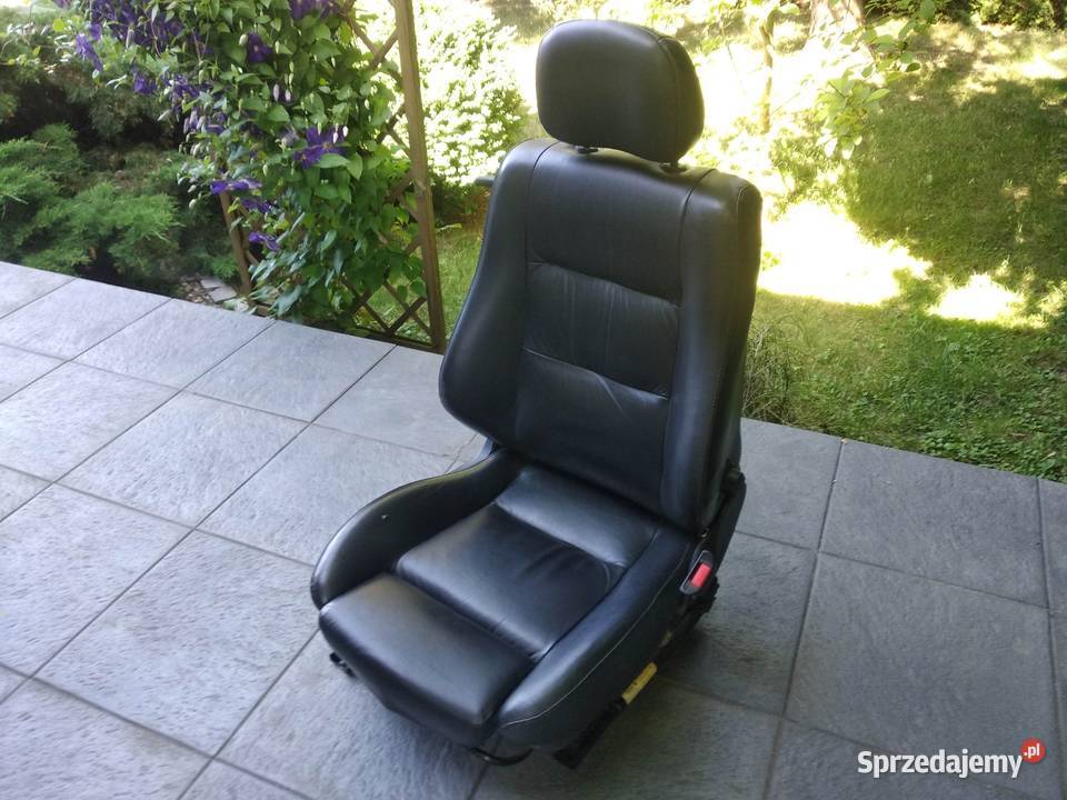 Opel Astra G fotele przednie skórzane grzane Sieradz