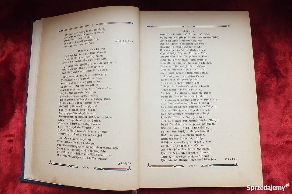 Stara rosyjska książka do nauki języka z 1913 Żary