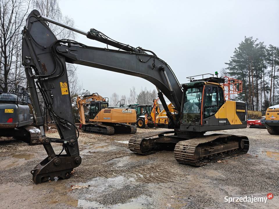 Volvo EC250EL Silnik D8J Klepka 800mm 340 Ostrowiec Świętokrzyski