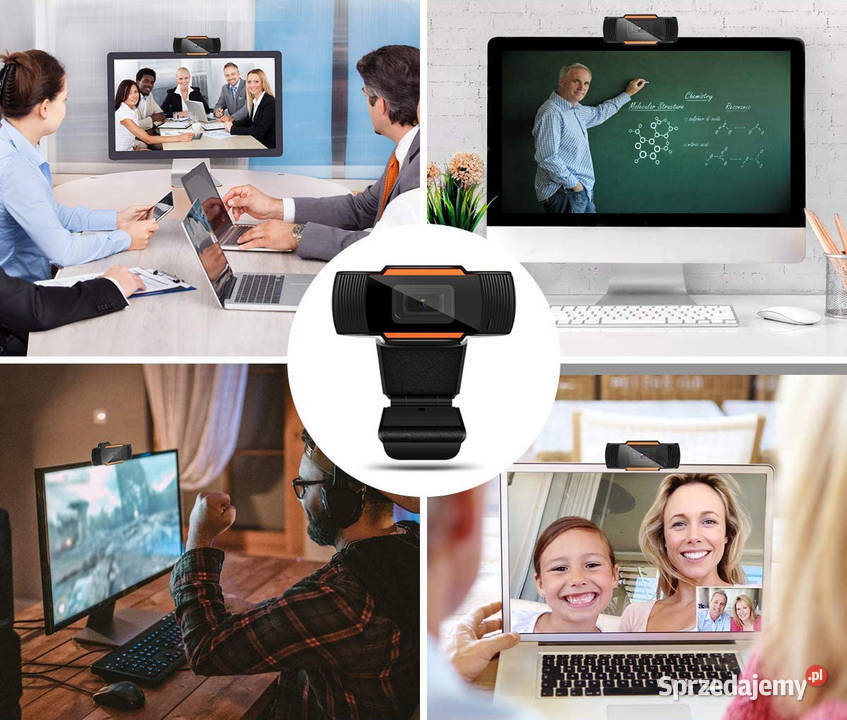 KAMERA INTERNETOWA FULL HD z mikrofonem do nauki Wrocław