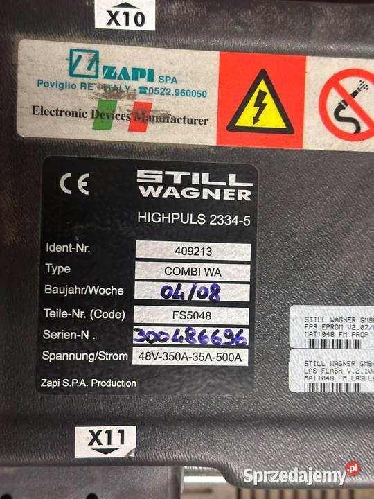 Sterownik STILL WAGNER FS5048 409213