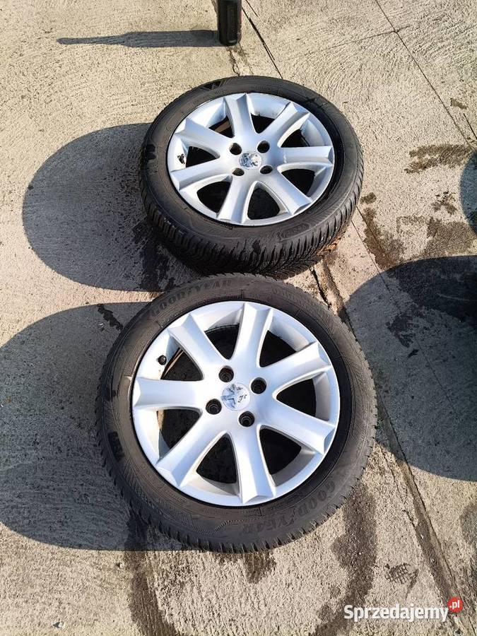 Alufelgi z oponami 4x108 16 peugeot Bystrzyca Kłodzka