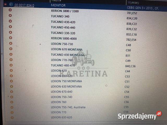 Claas lexion claas xerion claas Tucano Cebis Jastrzębniki