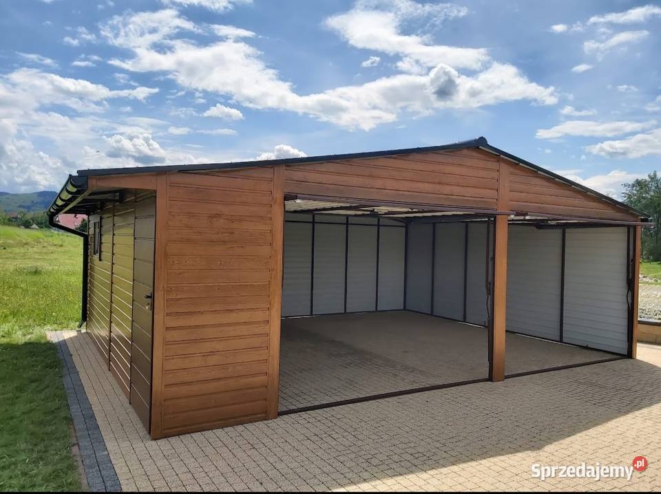 Garaż blaszany garaże na wymiar 35m2