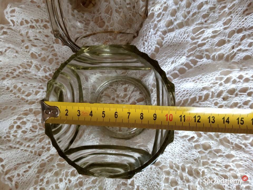 Cukiernica bombonierka Unikat Art Deco Hortensja Porcelana i szkło Nakło nad Notecią