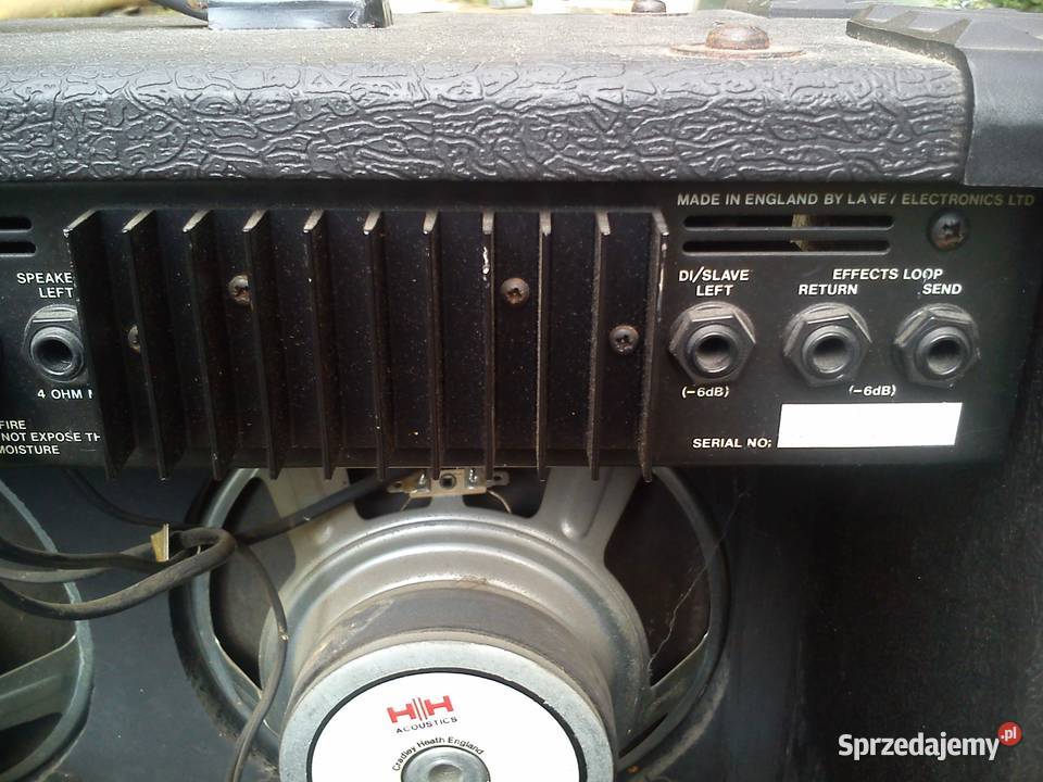 Wzmacniacz gitarowy Laney Linebacker L100 SC Sprzęt estradowy, studyjny i DJ-ski Olsztyn