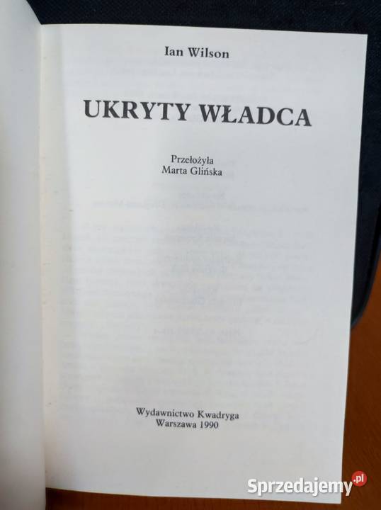 ukryty władca ian wilson Kultura i Rozrywka świętokrzyskie Kielce