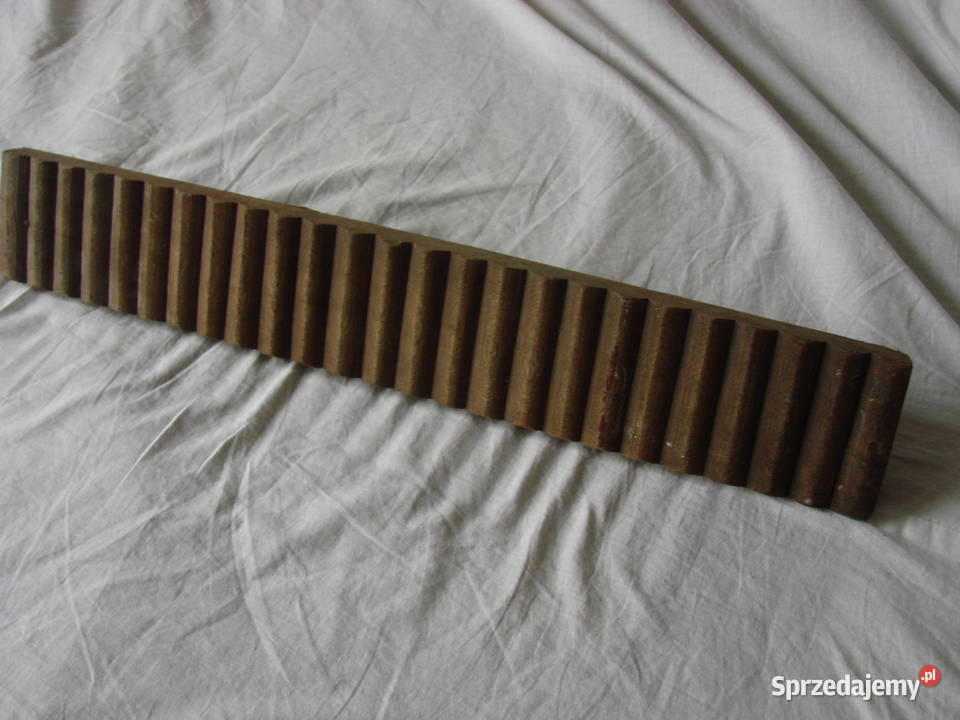 stara drewniana ręczna maglownica Pruszcz Gdański