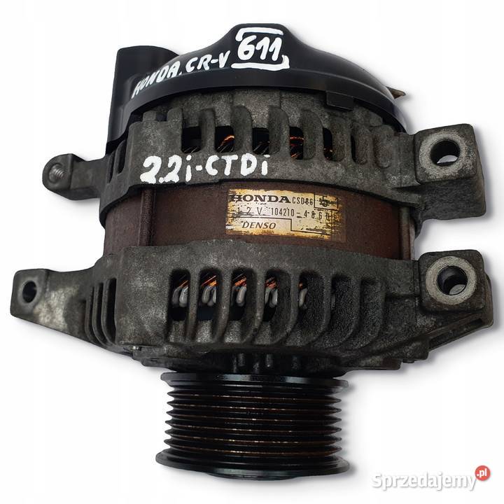 ALTERNATOR Honda CRV CRV III 22I CTDI CSD86 osobowe Chełm
