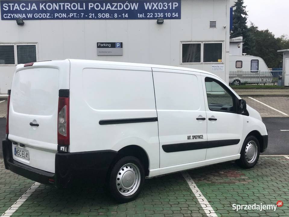 Citroen Jumpy 2011 z Klimą Izoterma chłodnia 5 C sprzedam