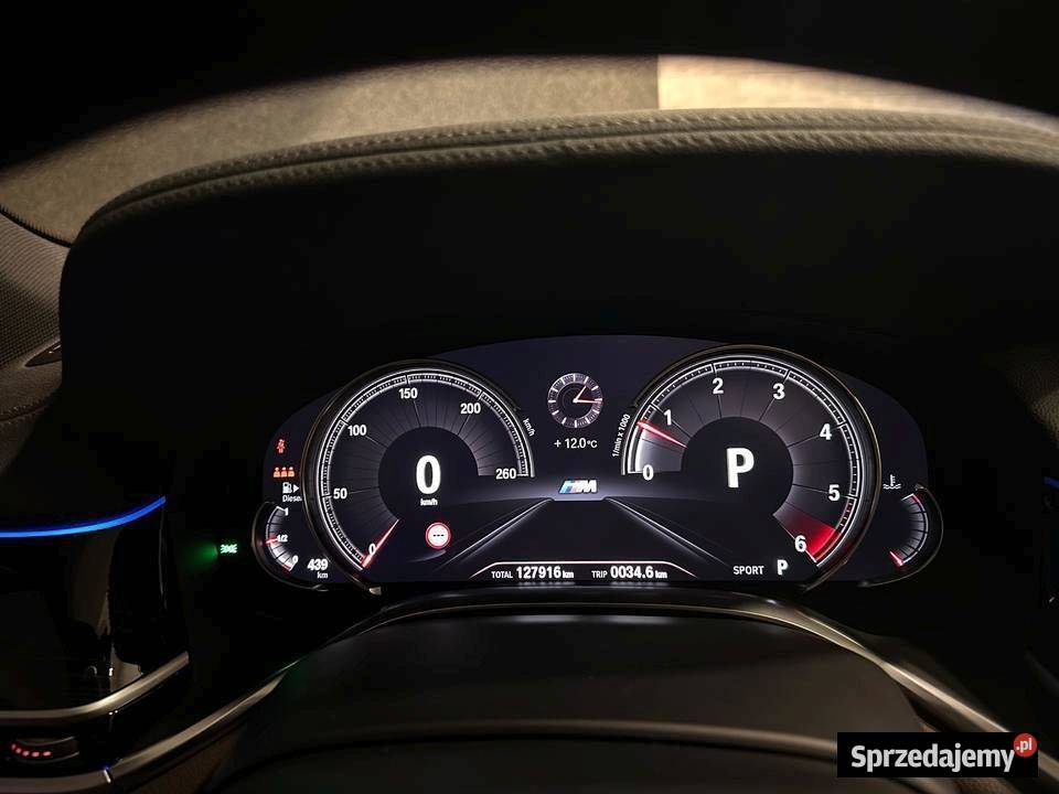 BMW Seria 7 730d xDrive Sport Limuzyna 265 2018r Bielawa