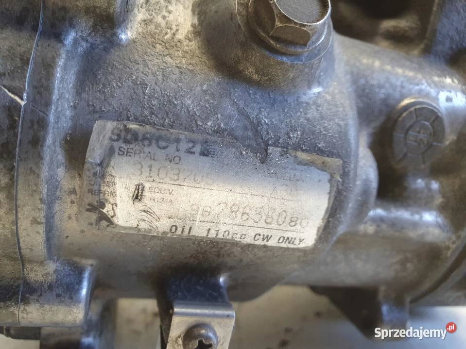 SPRĘŻARKA KLIMATYZACJI Peugeot Partner II 16 HDI osobowe lubelskie Rudka