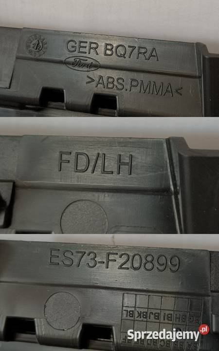 FORD MONDEO MK5 LISTWA SŁUPKA DRZWI LEWY PRZÓD Pleszew