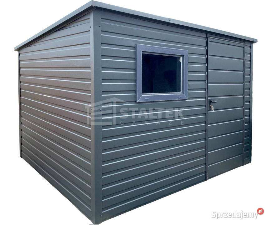 Schowek Domek Ogrodowy 25x2m Drzwi okno dach Sieradz