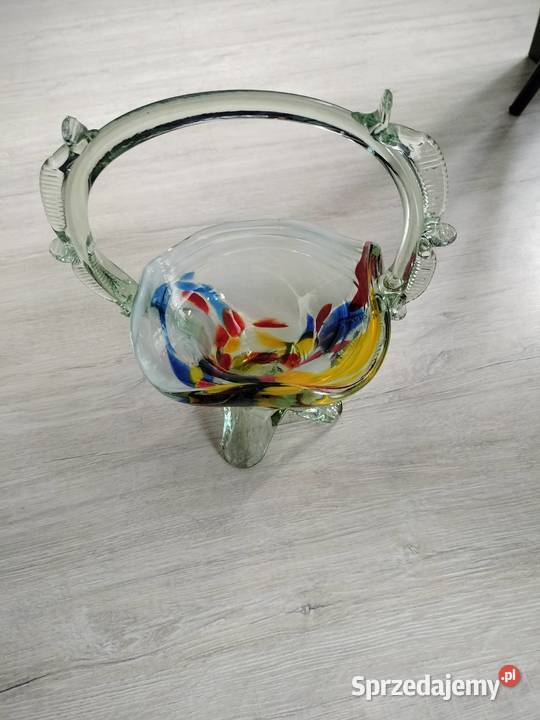 Duży koszyk kolorowy prl zachodniopomorskie Choszczno