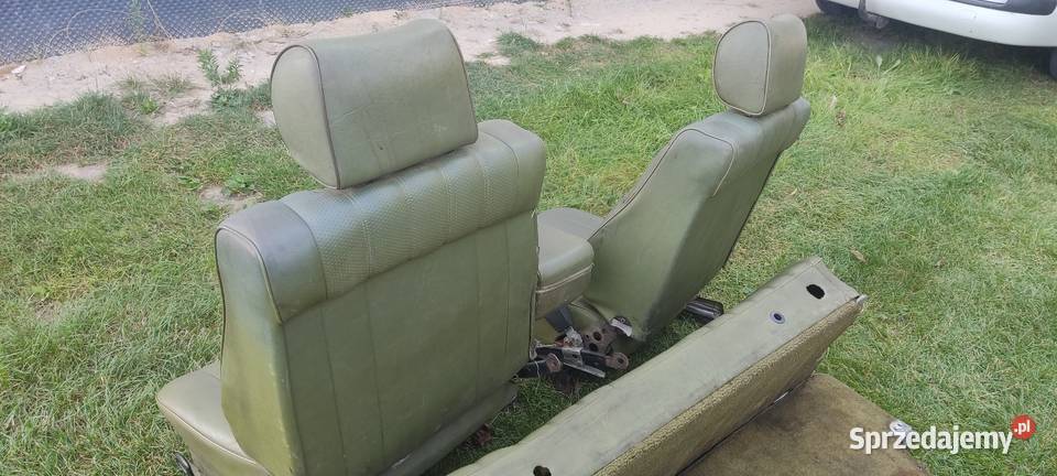 Mercedes w123 kombi fotele oliwkowe osobowe Kraśnik sprzedam