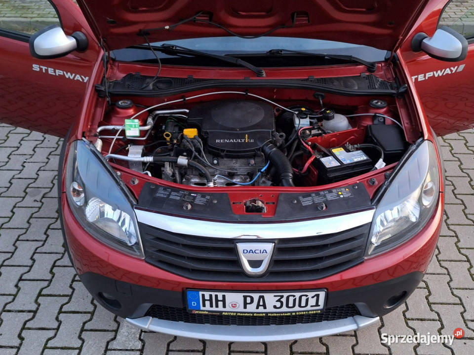 Dacia Sandero Stepway 16MPi benzyna ŁADNA warmińsko-mazurskie Olsztyn sprzedam