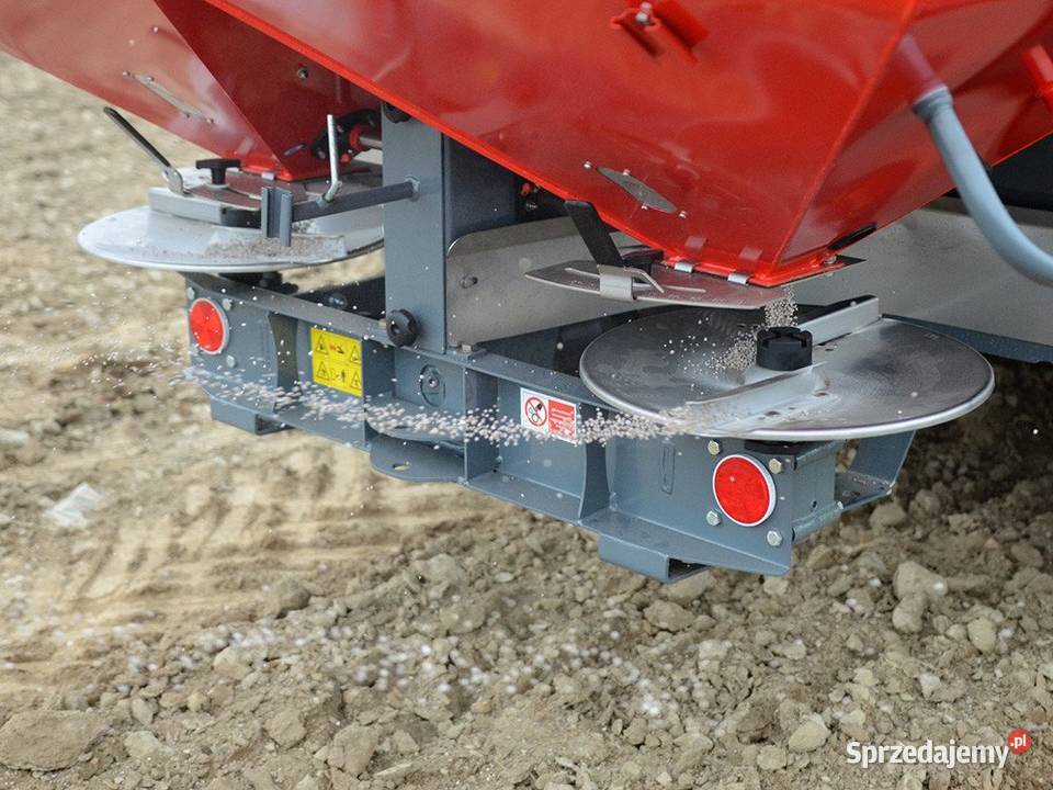 Dwutarczowy Rozsiewacz Nawozów UNIA MX 1000L Sokołów Podlaski