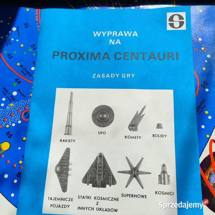 gra planszowa z 1986r Wyprawa na Proxima dolnośląskie Legnica