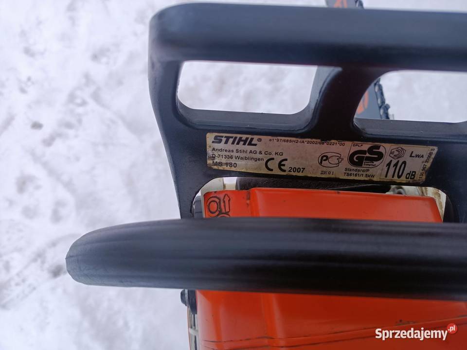 Sprzedam piłę łańcuchową firmy STIHL MS 180 Piły łańcuchowe Wielopole